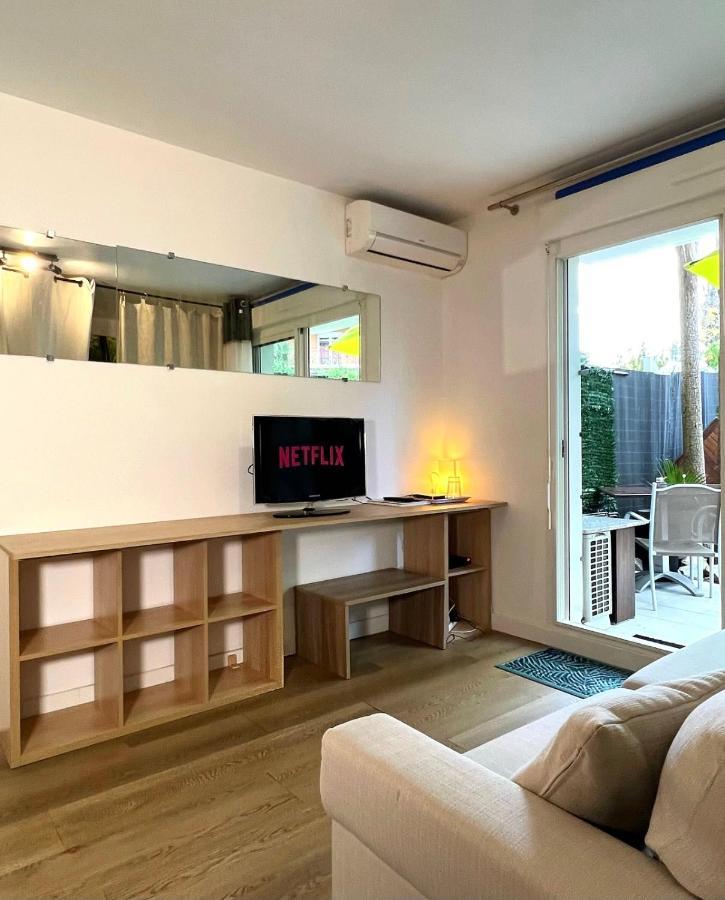 Apartmán Evasion A Deux, Domaine Prestigieux, Jacuzzi Et Parking Prives, Piscine Cannes Exteriér fotografie